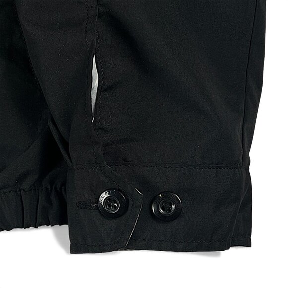 U.S. Polo Assn Men's Golf Jacket Black w/Gray Lightweight XL 100% Polyester Coat - Picture 8 of 12